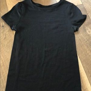 Maternity basics black top